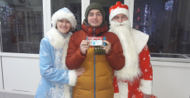 Поздравление сотрудников УЗОЛА с наступающим Новым годом!